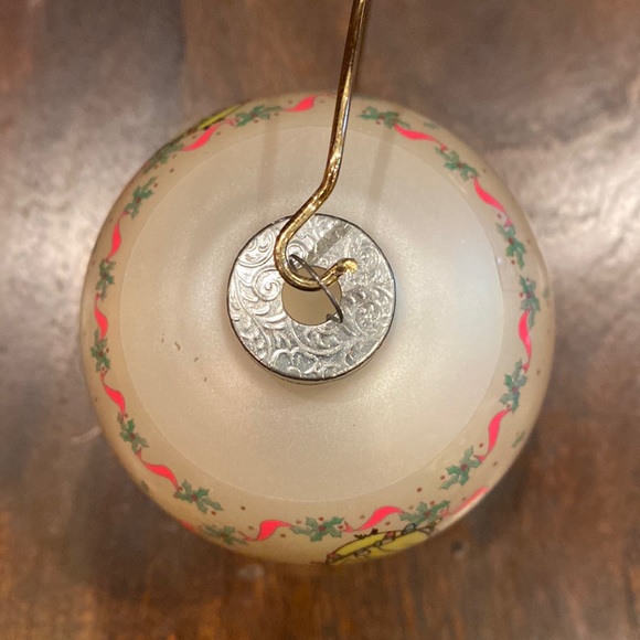 Precious Moments Collectible Glass Ball Ornament 1994 May Christmas Delightful - Picture 3 of 8